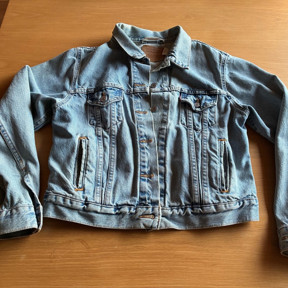 Levi's Classic Blue Red Tag Denim Jacket
